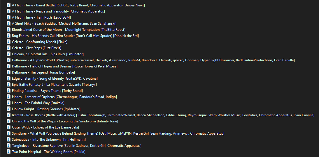 We never stop working on new projects, so here is a small tease of an album to be released in 2022. (Not all tracks are there yet).