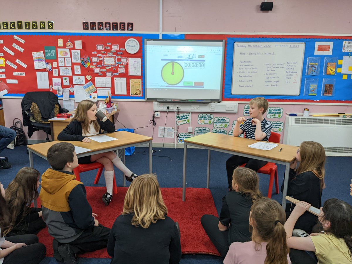 MrsMoyesP7's tweet photo. Debating this afternoon - all about deforestation. One team were the climate activists, they were arguing about the effects of deforestation with the other team who were the housing developers! @DeansPrimary #debating #rainforest #desforestation https://t.co/Gux9KmLx8S