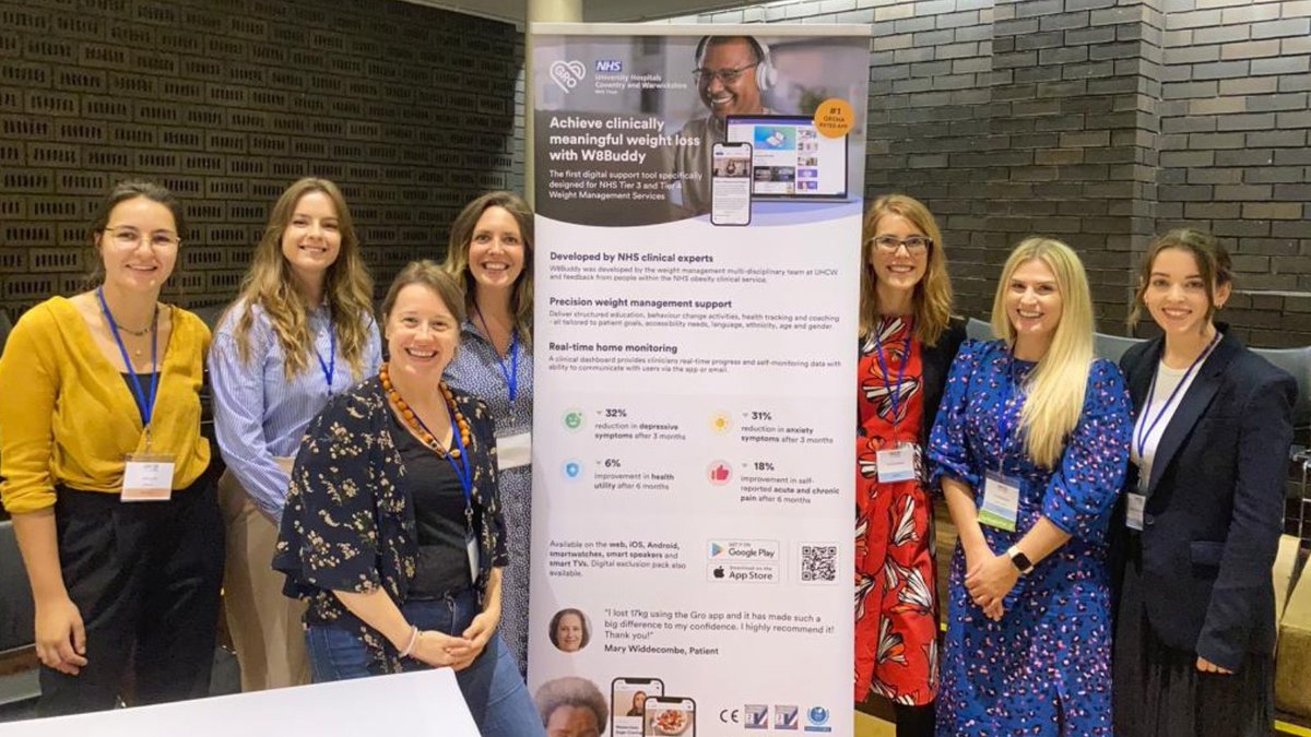 nhsuhcw's tweet photo. Obesity is a huge challenge for the NHS, but @nhsuhcw we are utilising modern technology to improve patient outcomes.

W8Buddy is the first digital support tool developed for NHS Tier three weight management services.

@DDMHealth   @Dr_Petra_Hanson

🔗➡️ https://t.co/zzLDgZD2ED https://t.co/HFGuqCOgfF