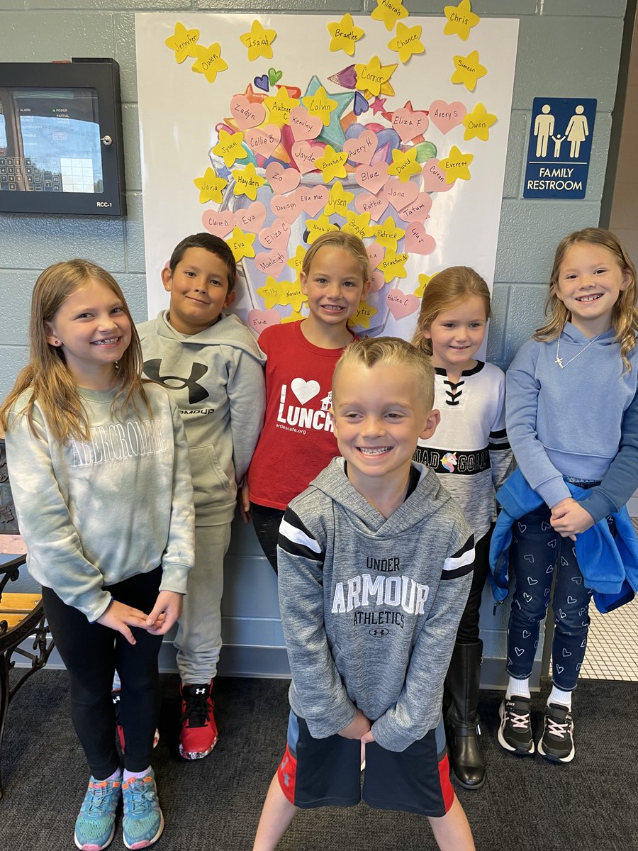 GT_Elementary's tweet photo. GTES students know that kindness always matters.  Way to go, Bucket Fillers! @ericbowlen @ArtesiansUnited @MSDMartinsville https://t.co/tlfU1c2CX0