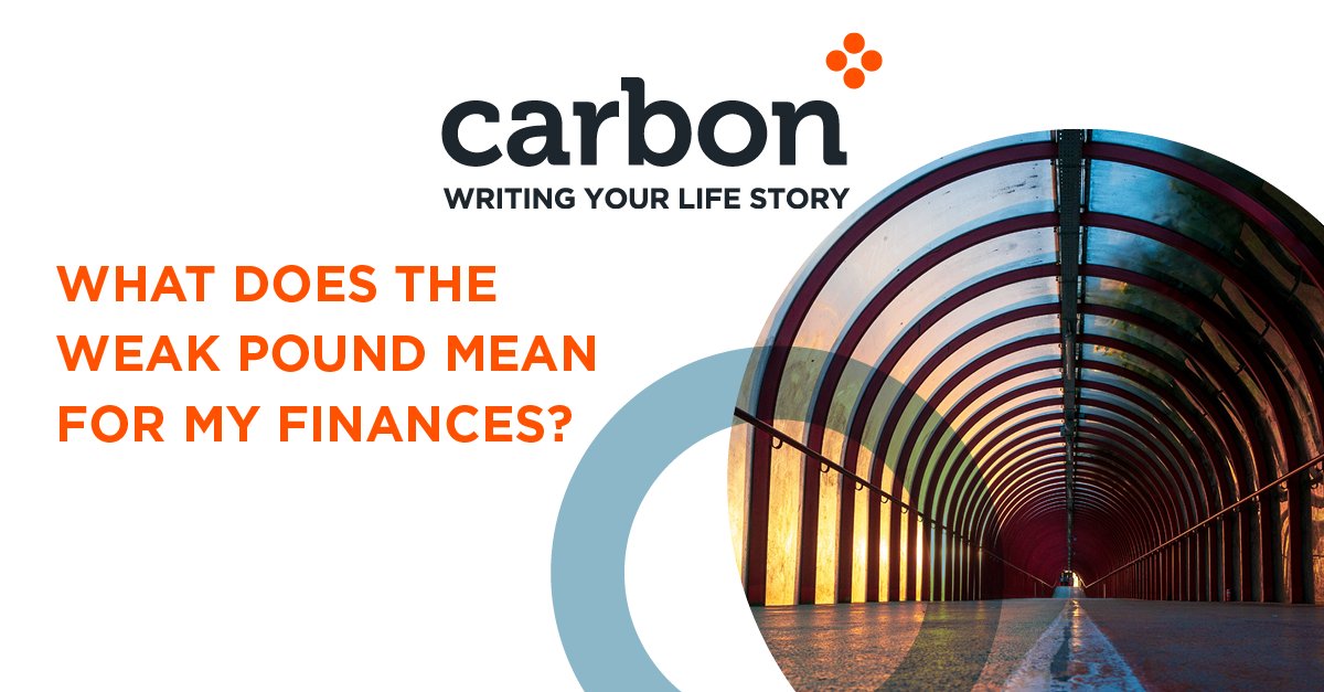 CarbonFinancial's tweet photo. Recent News | The pound reached a record low against the dollar, euro &amp; other currencies last week, understandably causing alarm across the UK. With this recent development, we discuss in more detail, what it could mean for you &amp; your finances.
Read more: https://t.co/pWeuCmFlLH https://t.co/oxF4pN8I7F
