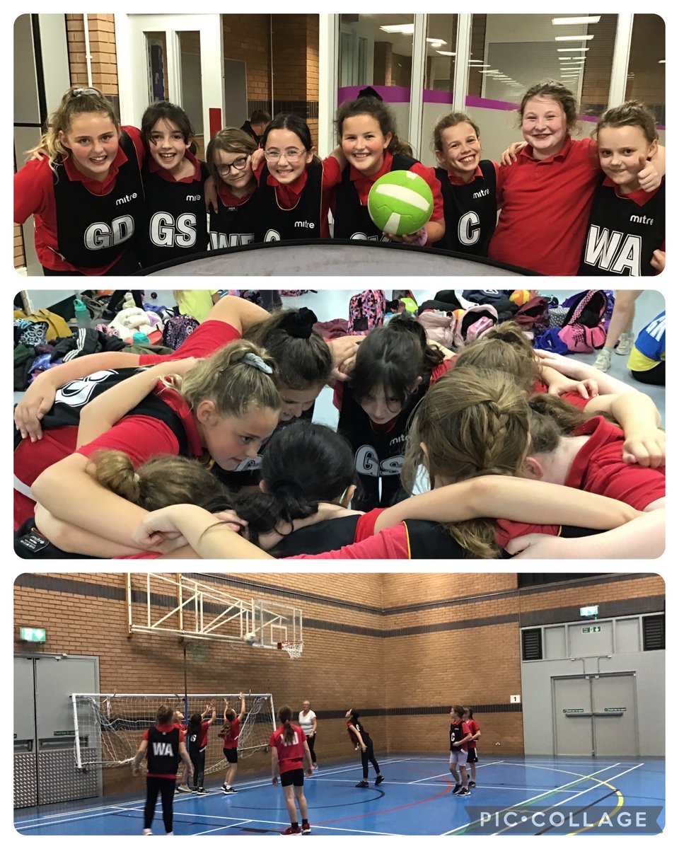 Cafodd rai o ferched Bl 5 &amp; 6 hwyl garw yn cystadlu yn nhwrnament pêl-rwyd yr Urdd yn y Trallwng heddiw #unigoioniachhyderus
Year 5 &amp; 6 girls had great fun competing in the Urdd netball tournament held in Welshpool today #healthyconfidentindividuals
