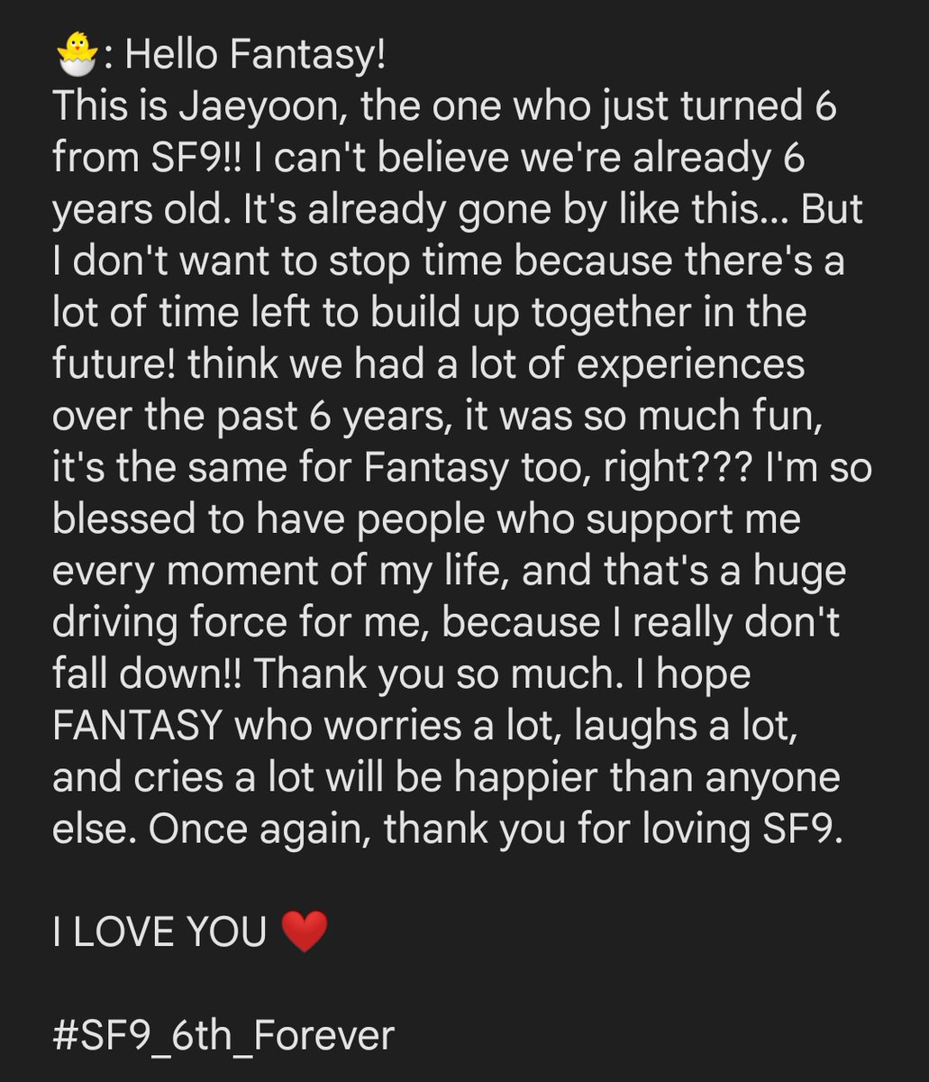 SF9__Unofficial's tweet photo. 221005 Jaeyoon Fancafe update #SF9 #JAEYOON 

Title: SF9-FANTASY=0 https://t.co/ECwipEtcfK