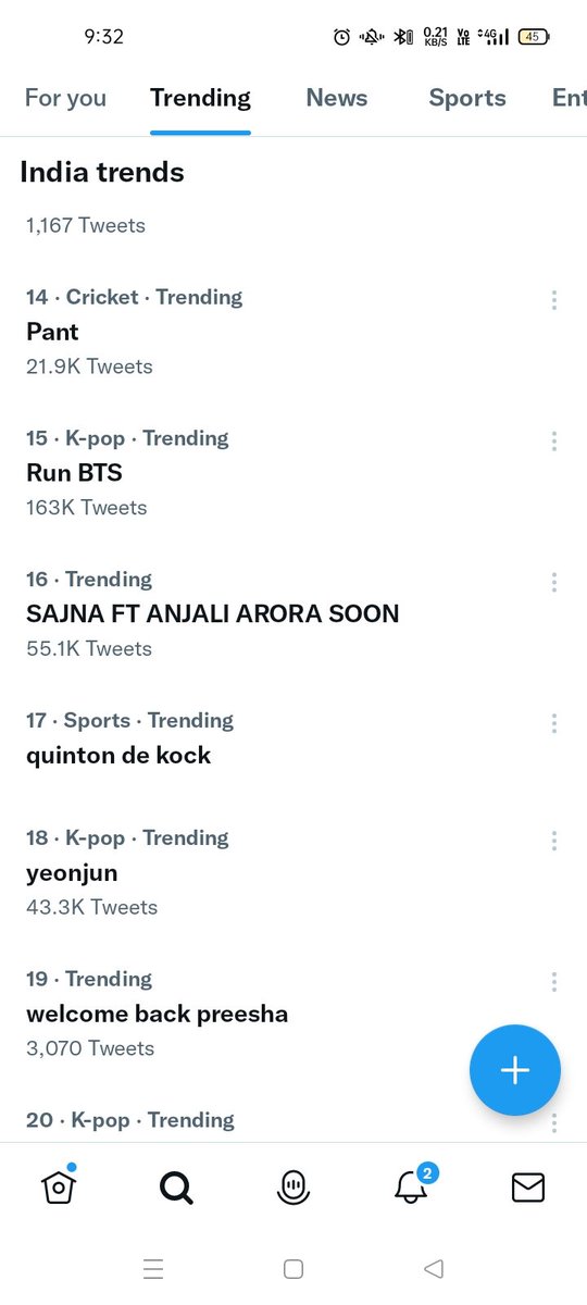 Ritikaj1802's tweet photo. My girl is trending allover ❤️❤️❤️

SAJNA FT ANJALI ARORA SOON

#AnjaliAroraArmy #AnjaliArora 
#Anjalikesajna https://t.co/rmWeQzIYXH