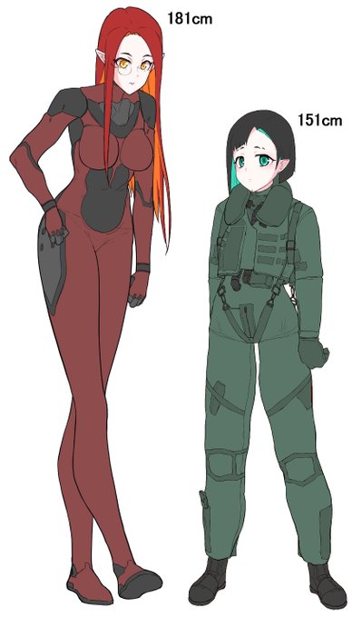 マクロスOCカップル。

意外と二人とも2068年時点で活動中。

#マクロス 