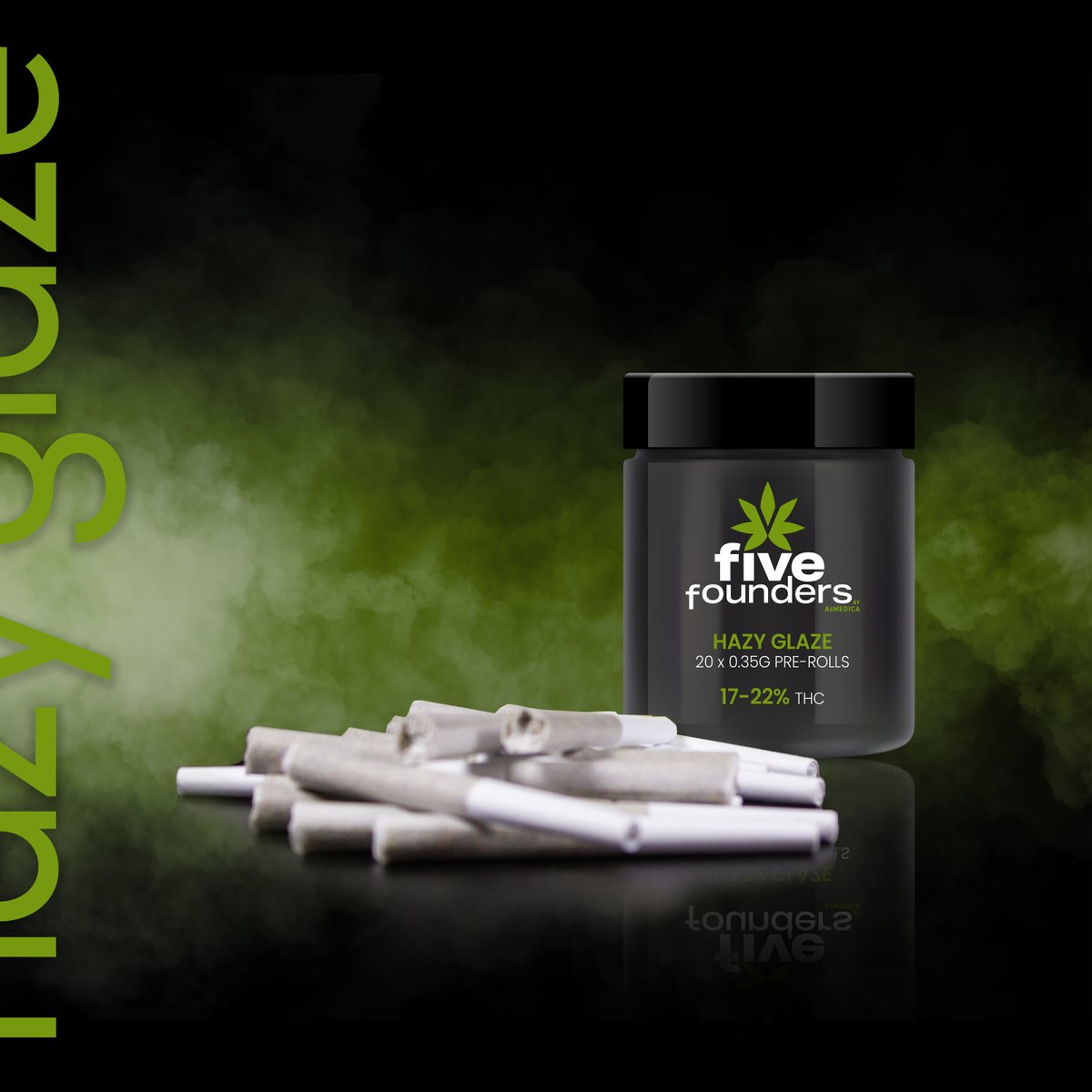 AgMedicaBio's tweet photo. Our recreational brand, Five Founders, is proud to launch the popular Hazy Glazy line-up of products in Ontario.

This line-up features 7g Hazy Glaze Pre-Milled and 20 x 0.35g Hazy Glaze Pre-Rolls.

#AgMedica #LicensedProducer #FiveFounders #HazyGlaze #ExcellentValue https://t.co/8tsR3ZYb7v