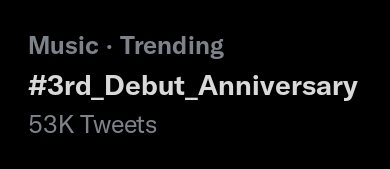 Oh, this is trending!!
#3rdSuperMDay
#3rd_Debut_Anniversary