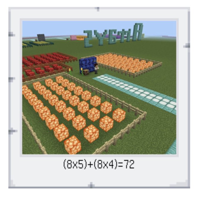 ViceAshlee's tweet photo. My teacher 💚 is so happy! Virtually teaching math intervention S’s is tough, but #MinecraftEDU is the perfect way to engage students in hands-on performance tasks. I’m blown away by all of the amazing work I get to see from my S’s daily in @PlayCraftLearn #gamebasedlearning https://t.co/aqTXNMRuk6