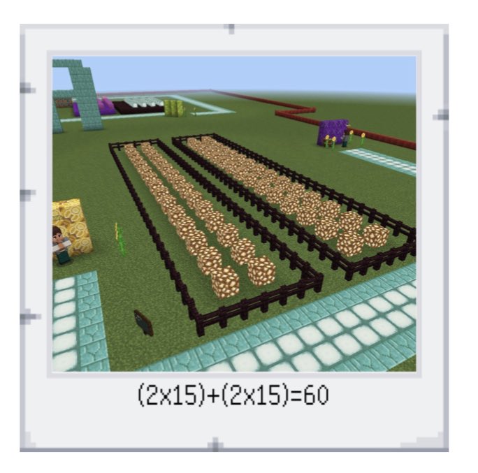 ViceAshlee's tweet photo. My teacher 💚 is so happy! Virtually teaching math intervention S’s is tough, but #MinecraftEDU is the perfect way to engage students in hands-on performance tasks. I’m blown away by all of the amazing work I get to see from my S’s daily in @PlayCraftLearn #gamebasedlearning https://t.co/aqTXNMRuk6