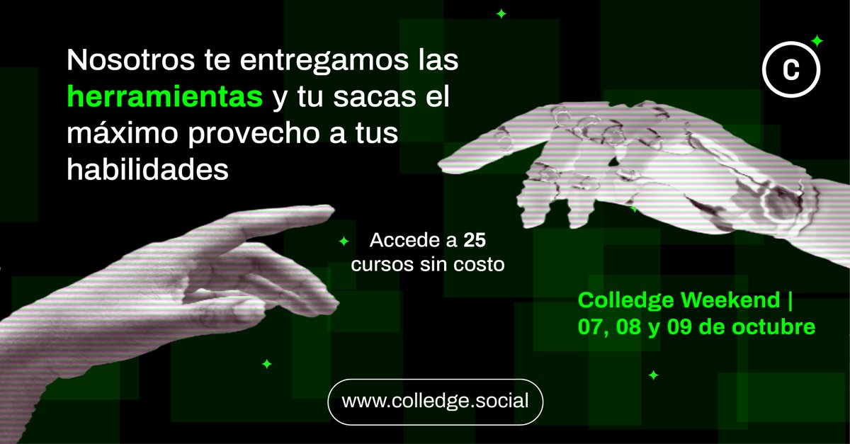 SomosColledge's tweet photo. La señal que tanto estabas esperando💡Nuestros cursos on demand estarán completamente GRATIS durante 72 horas😮 aprende sobre web3, blockchain, NFTs, DeFi y más! Si aún no te registras en nuestro sitio web este es el momento➡️https://t.co/2HTi6Eu3Vk https://t.co/Xf04goCeG0