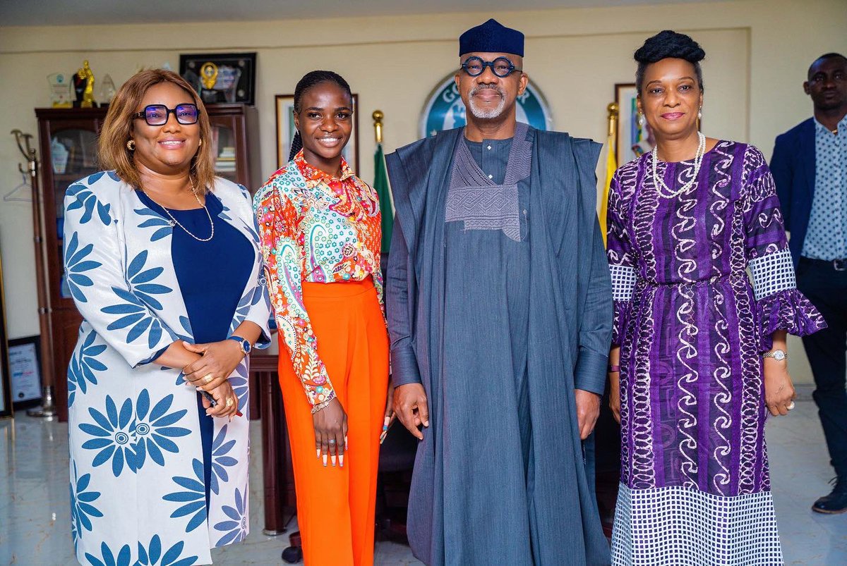 I announced her appointment as Youth Ambassador in Ogun State and a donation of a house, as well as five million Naira in recognition of her world records and other stellar achievements.