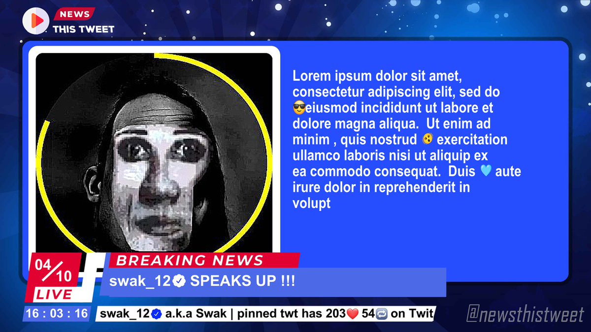 News This Tweet !! (@newsthistweet) / Posts / X