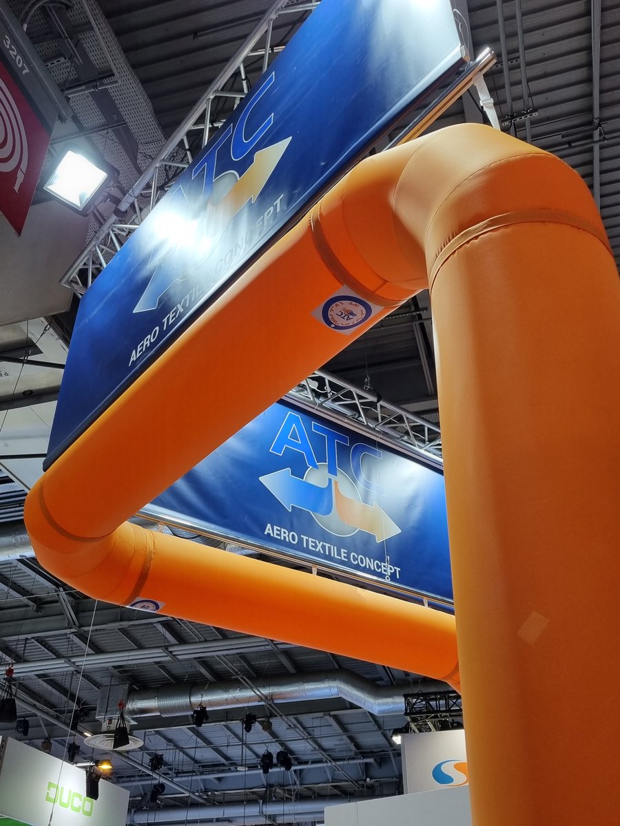 ubleam's tweet photo. Nous sommes fiers d'accompagner AERO TEXTILE CONCEPT qui lance la gaine connectée lors du salon @interclima. 💪

RDV au stand L108 !✅

#bleam #maintenance #batimentconnecte #facilitymanagement #innovation https://t.co/8Uxi65zxb8