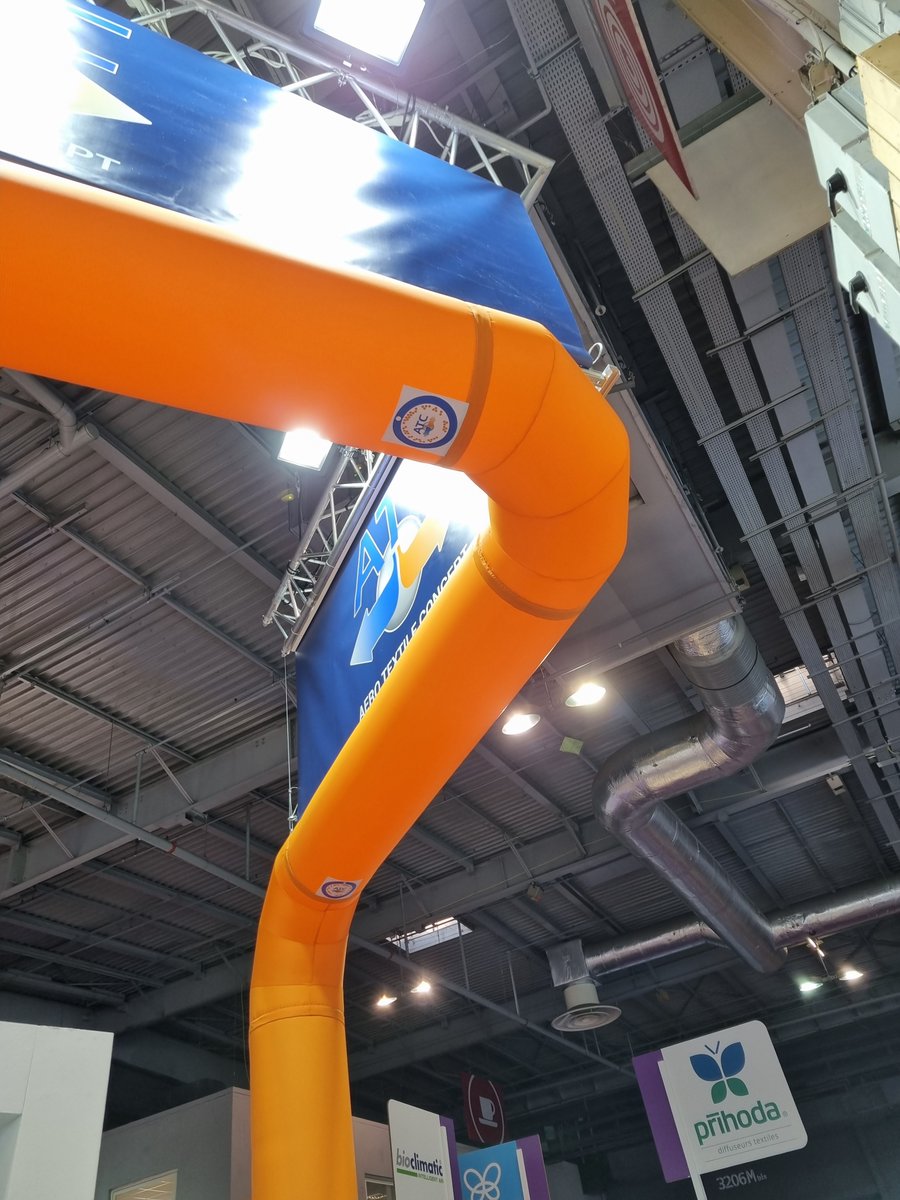ubleam's tweet photo. Nous sommes fiers d'accompagner AERO TEXTILE CONCEPT qui lance la gaine connectée lors du salon @interclima. 💪

RDV au stand L108 !✅

#bleam #maintenance #batimentconnecte #facilitymanagement #innovation https://t.co/8Uxi65zxb8