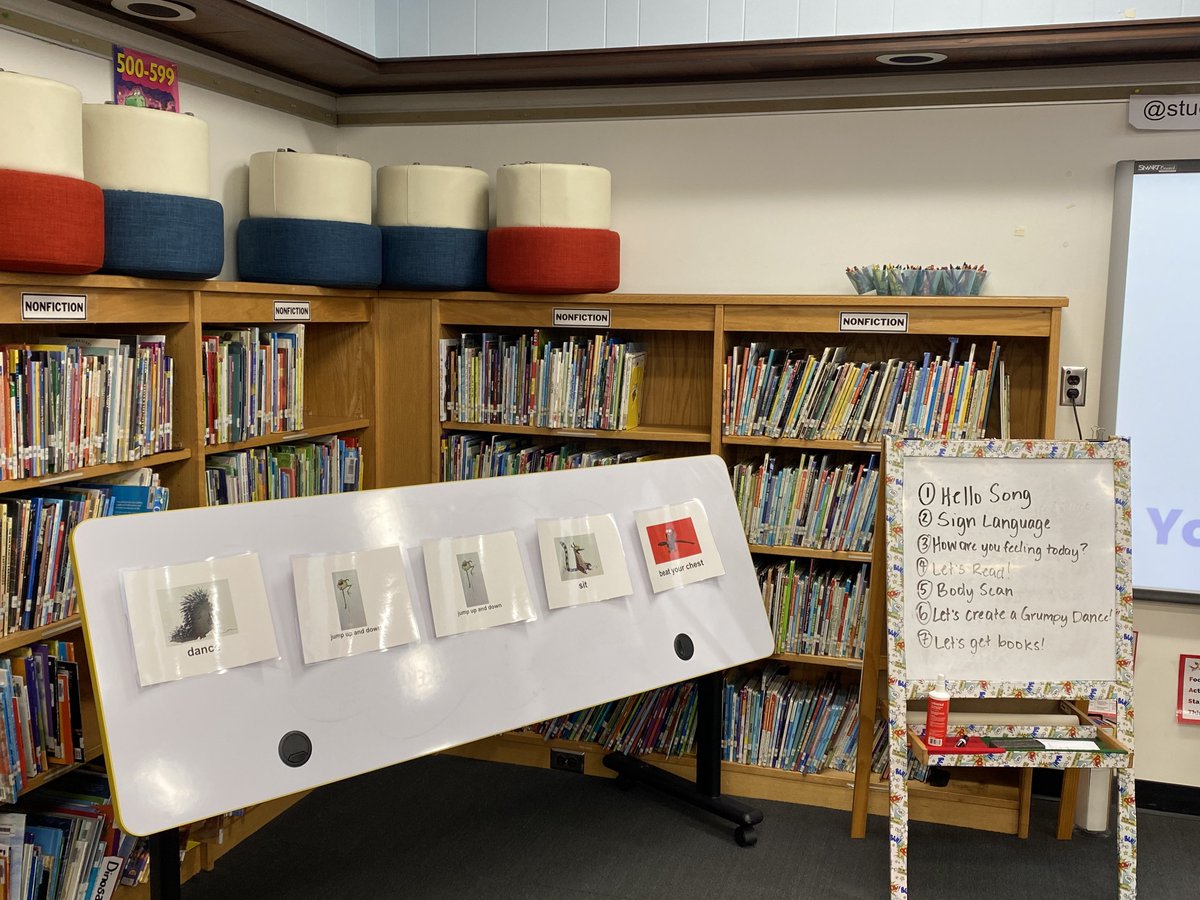 Sara Cottrell Anderson (@ephesusitf) on Twitter photo SEL + 📚 + Coding
Ms. Bailey + I are collaborating this week to read Grumpy Monkey with our <a href="/EphesusElem/">Ephesus Elementary</a> kinders to learn more about emotions. After reading, they created basic dance "programs" based on movements from the book. <a href="/BaileyNormann/">Bailey Normann</a> <a href="/chccs/">Chapel Hill-Carrboro City Schools</a> @retheridgeEES SEL + 📚 + Coding
Ms. Bailey + I are collaborating this week to read Grumpy Monkey with our <a href="/EphesusElem/">Ephesus Elementary</a> kinders to learn more about emotions. After reading, they created basic dance "programs" based on movements from the book. <a href="/BaileyNormann/">Bailey Normann</a> <a href="/chccs/">Chapel Hill-Carrboro City Schools</a> @retheridgeEES