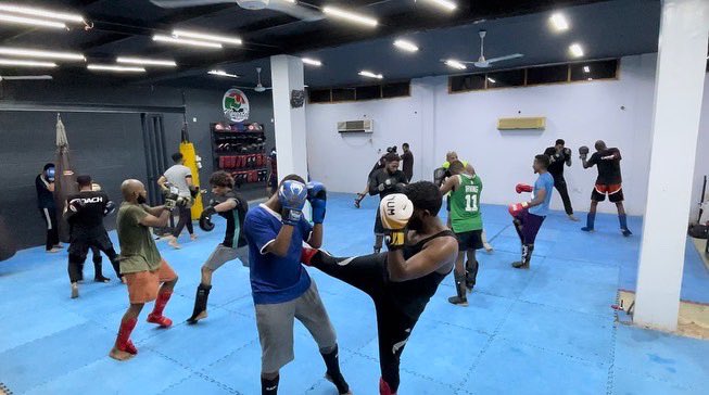 Muqatelmma's tweet photo. THE BATTLEFIELD ๐ฅ
.
Shots from the Kings Muay Thai Test!
.
Join our Muay Thai team every Sunday, Tuesday and Thursday @ 8:00PM
.
.
For more info Dm or WhatsApp us @249100500170
.
.
.
#MuqatelTeam #Muqatel #teamsudan #muaythai #kickboxing #boxing #thaiboxing #khartoum #sudan https://t.co/h2dQN9XWG4
