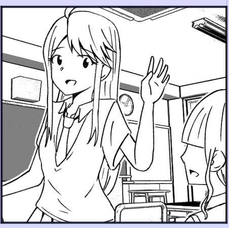 このめぐみー漫画は試験作なんですが
UE5で作った背景、意外とちゃんとなじんでくれますね 
