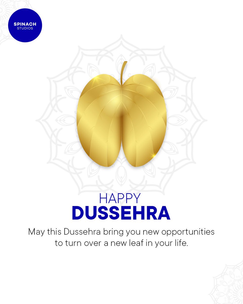 Spinach_Studios's tweet photo. Wishing everyone a happy and prosperous Dussehra! May the warmth of festivity embrace you and bring you immense joy on this auspicious day. 

#spinachstudios #dussehra #dussehra2022 #happydussehra #dussehracelebrations #celebrations #responsive #webdesign #website #design https://t.co/ntfxj9NDR7
