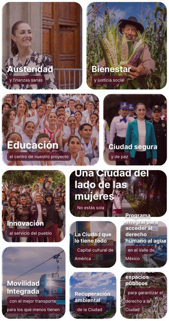 Claudiashein's tweet photo. Rendimos cuentas claras a la ciudadanía de lo que hemos hecho en casi 4 años en la Ciudad. En el sitio de Jefatura de Gobierno pueden consultar los avances en vivienda, innovación, educación, abastecimiento de agua, seguridad y muchas acciones más. 👇🏻
https://t.co/PKLclN2XGm https://t.co/nWRKCrqlGG