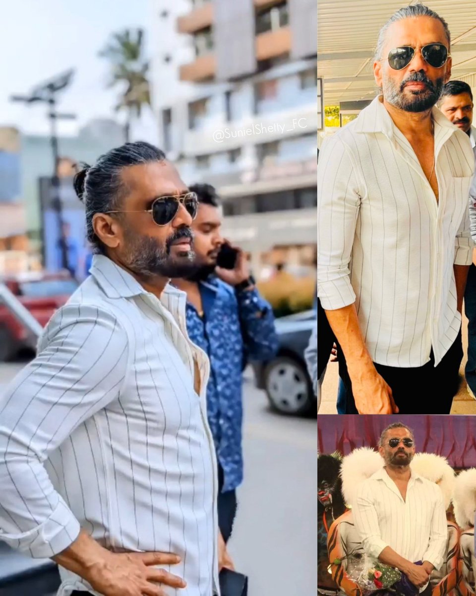 Fitness Icon, Super Cool, Stylish and Handsome @SunielVShetty Sir ..❤️❤️ #SunielShetty #fitness #fitnessmotivation #fitnessgoals #handsome #stylish