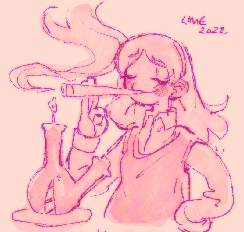 LIMESKI66's tweet image. Aina 🚬 @Chizzle45 's OC