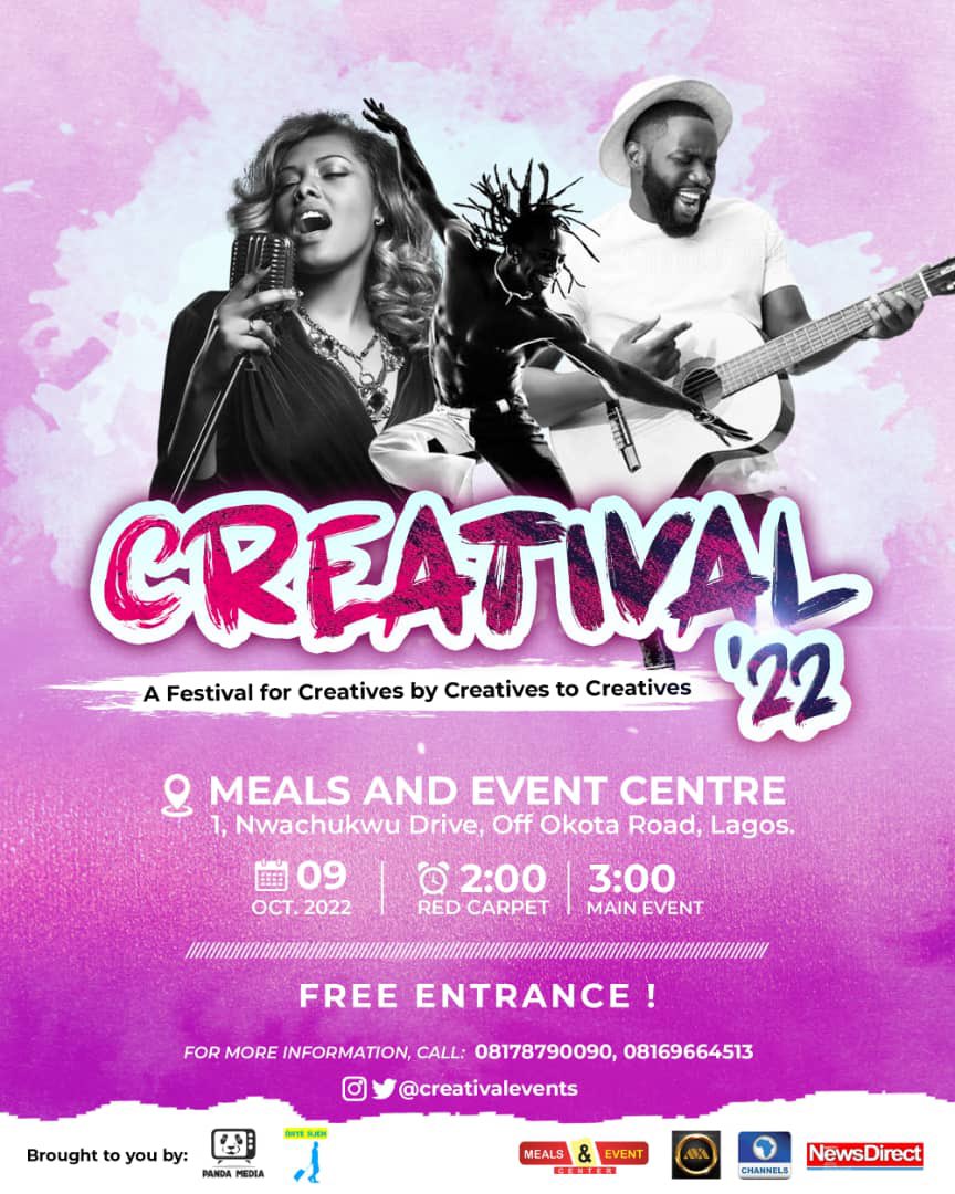_badmanpanda's tweet photo. It’s 5 days to the most anticipated creative hangout !!! By now if you haven’t gotten your tickets you deserve cassava and agbado 😭
October 9th be there !!!!
#creatival #creativalevents #OBIdientlyYUSful #Obidatti023 https://t.co/X7fkwFxVtw