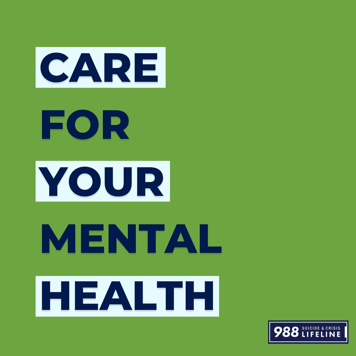 988 Suicide & Crisis Lifeline tweet media