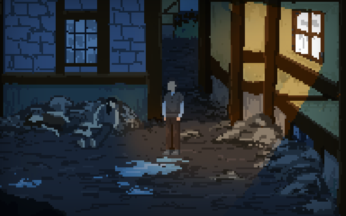 DctrElectro's tweet image. As a solo indiev doing the writing, drawing and programming, I have worked tirelessly to make my game the best it can be, and now it is about to be released! 
The Plague Doctor of Wippra launches TOMORROW Oct. 5 🤩