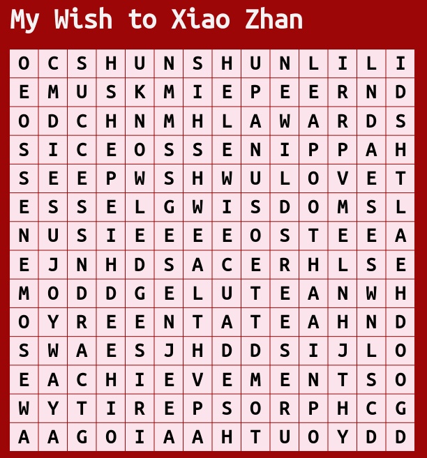 xztrendsetter's tweet photo. Play time!
Send your birthday wishes to Xiao Zhan.

Reply the first three wishes you see with the tagline and hashtag.
HAPPY BIRTHDAY XIAO ZHAN
#Happy31stXIAOZHAN #OurStarXiaoZhanDay https://t.co/VNcmZJC542