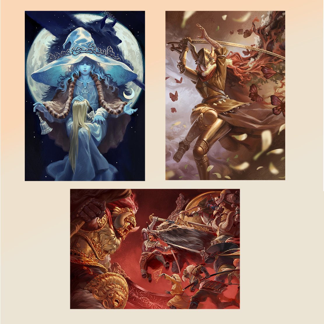 _delarave's tweet photo. For ID homies,

Abis #comifuro15 ada beberapa orang nanya bisa pesen poster #EldenRing-nya langsung gak. Jadi skalian bikin #postorder deh, kalo ada lagi yang tertarik silakan DM and we'll arrange it uwu. 50k per poster+ongkir, and hey, I'll toss in a potbois sticker for fun. https://t.co/3UFbJCuhsW