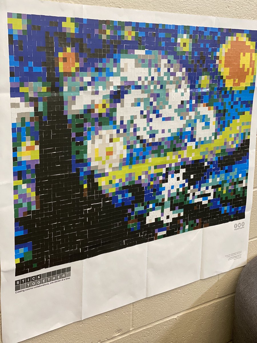 LibraryHFLHS's tweet photo. Another @byStickTogether poster complete! #library #workingtogether https://t.co/8khsR6r0rN