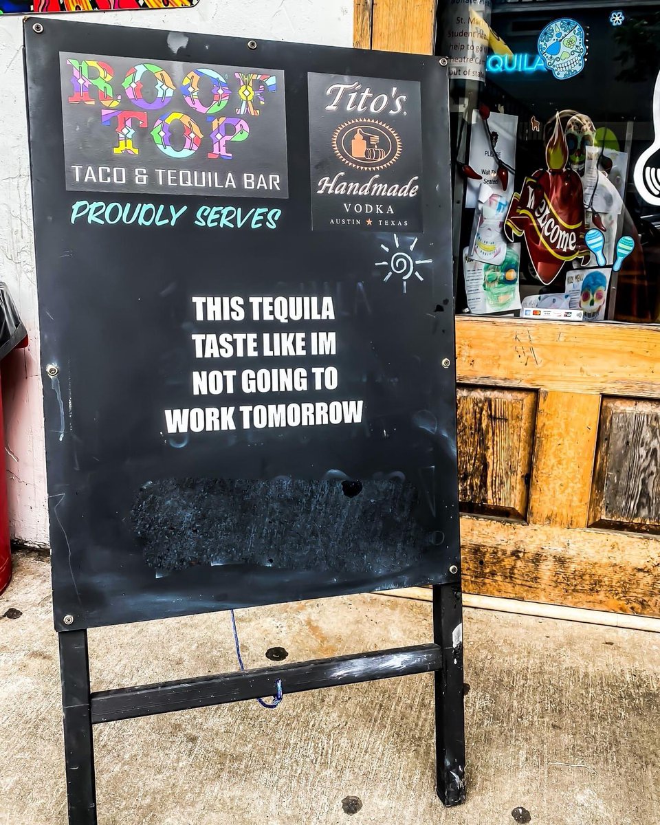 SableRhoden's tweet photo. True story! 😂

#TequilaTime #WhatWork #Margaritas https://t.co/NbSfsQ9dtM