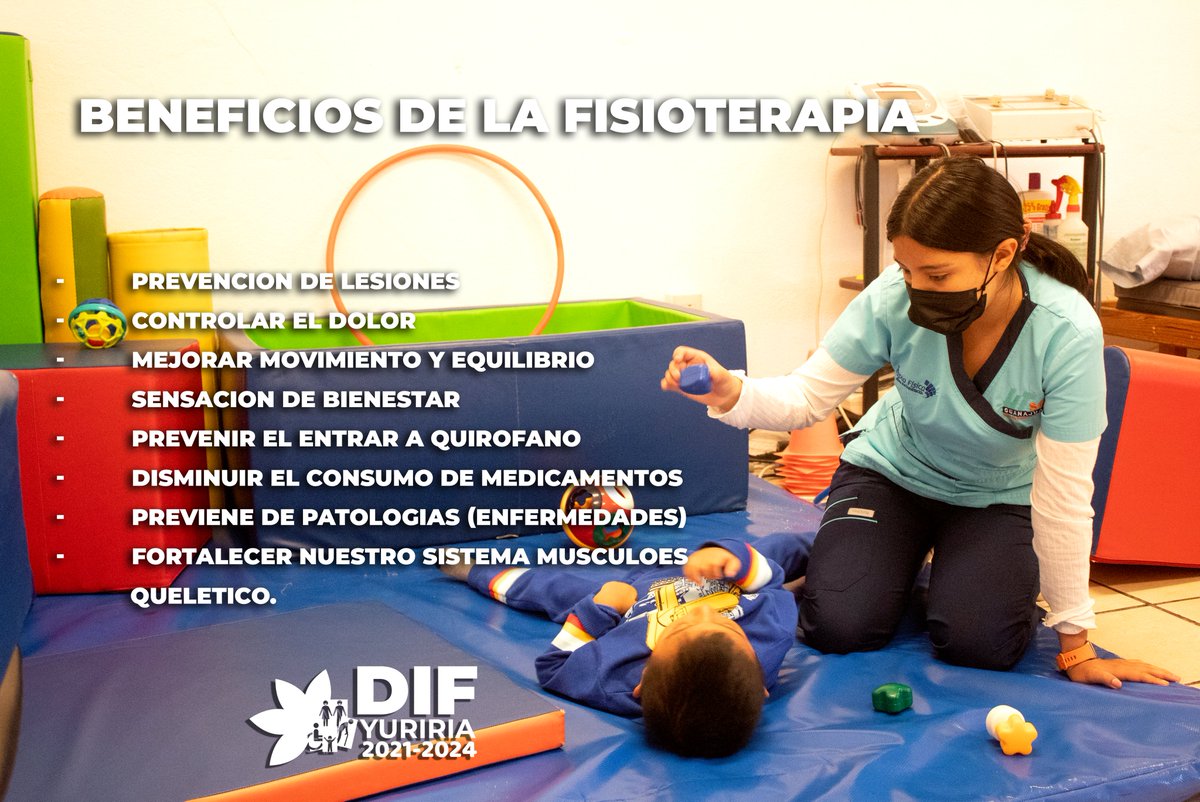 DifYuriria's tweet photo. DIF Municipal #Yuriria brinda atención de fisioterapia a la población
A través del #áreamédica, se continúa brindando atención a las personas que presenten algún problema físico. Con el objetivo de que los habitantes #Yurirenses cuenten con este servicio. https://t.co/IUjpdmYOEp