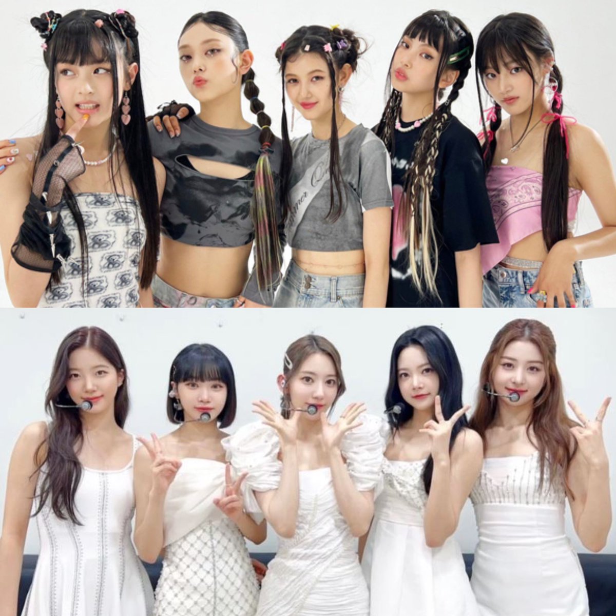 NewJeansCharts's tweet photo. .@NewJeans_ADOR (178m) surpasses LE SSERAFIM (176m) and is now the most streamed Rookie Group on Spotify in 2022! 🥳 https://t.co/XD1qX4GWv8