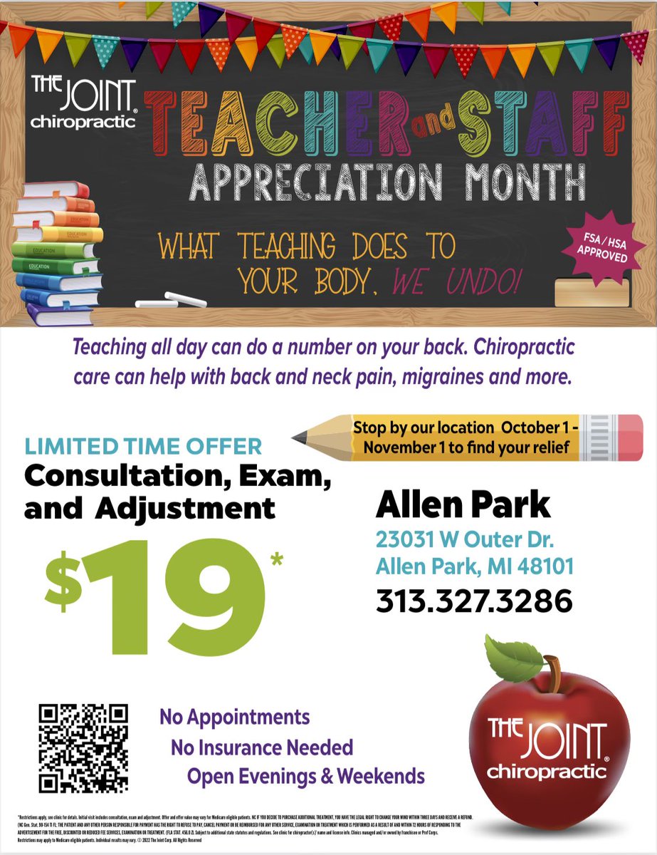 IndigoFirm's tweet photo. Another great creation for @thejointchiro Allen Park!  

Get your message to stand out!  Ask us how!

#IndigoLLC #ContentCreator #MarketingStrategy https://t.co/WcY6uQnY81