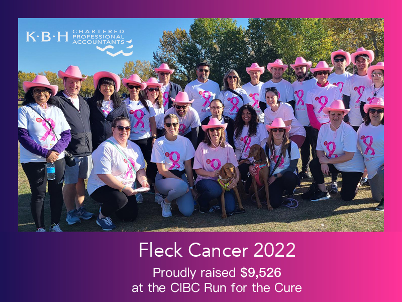 KBH_CPAS's tweet photo. Thank you to everyone who participated in and supported our Fleck Cancer team for the CIBC Run for the Cure on Sunday! Our team has raised over $9,526, greatly exceeding our $5,000 goal, and was in the top 10 teams for the Edmonton location!! (1/2) https://t.co/gng4mpjWsB
