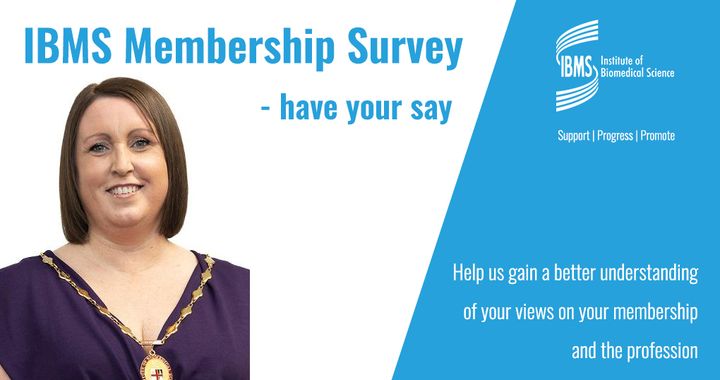 The IBMS would like to hear from our members. Help us better understand your views on your membership and the profession by responding to the survey we sent to you: ibms.org/resources/news…