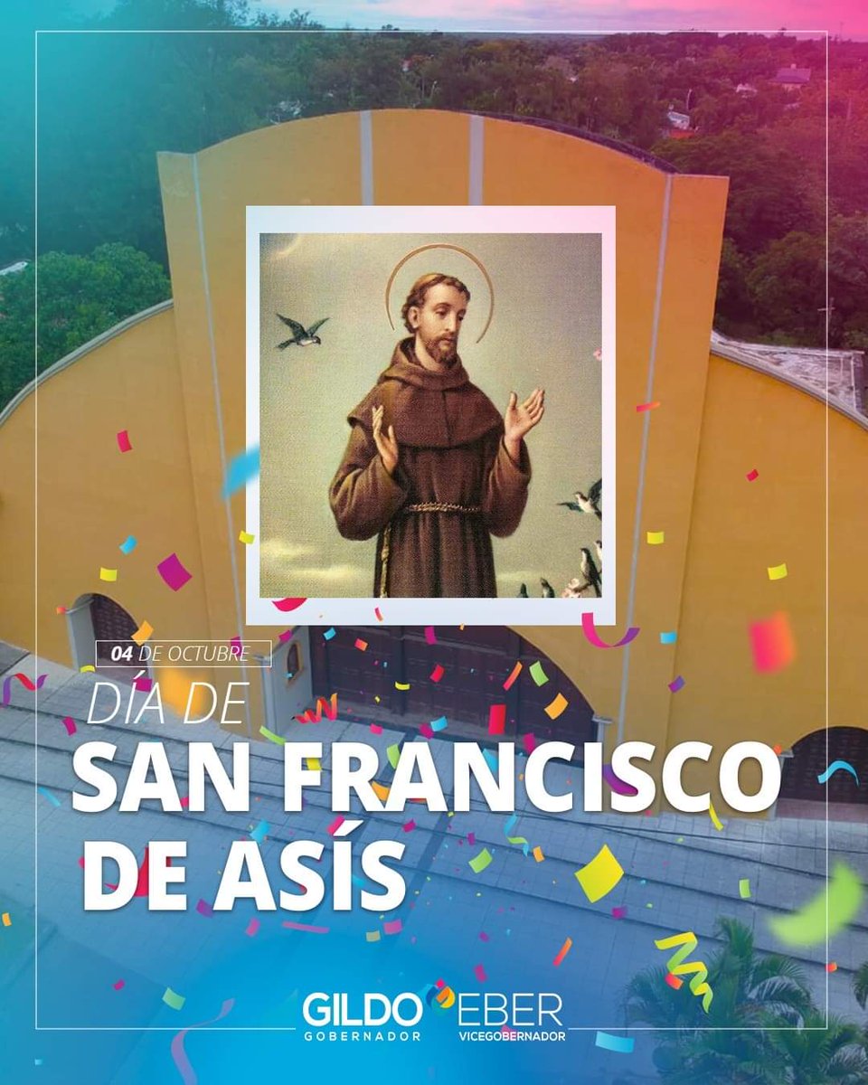 ebersolisfsa's tweet photo. #04DeOct I DÍA DE SAN FRANCISCO DE ASÍS 💙
#SanFranciscoDeAsís se convirtió en un referente de humildad, entrega abnegada y servicio por los más necesitados al que le rendimos tributo con fe para que nos siga iluminando con su bendición y misericordia infinita.
#TodosUnidos https://t.co/H40RVSI3Q9