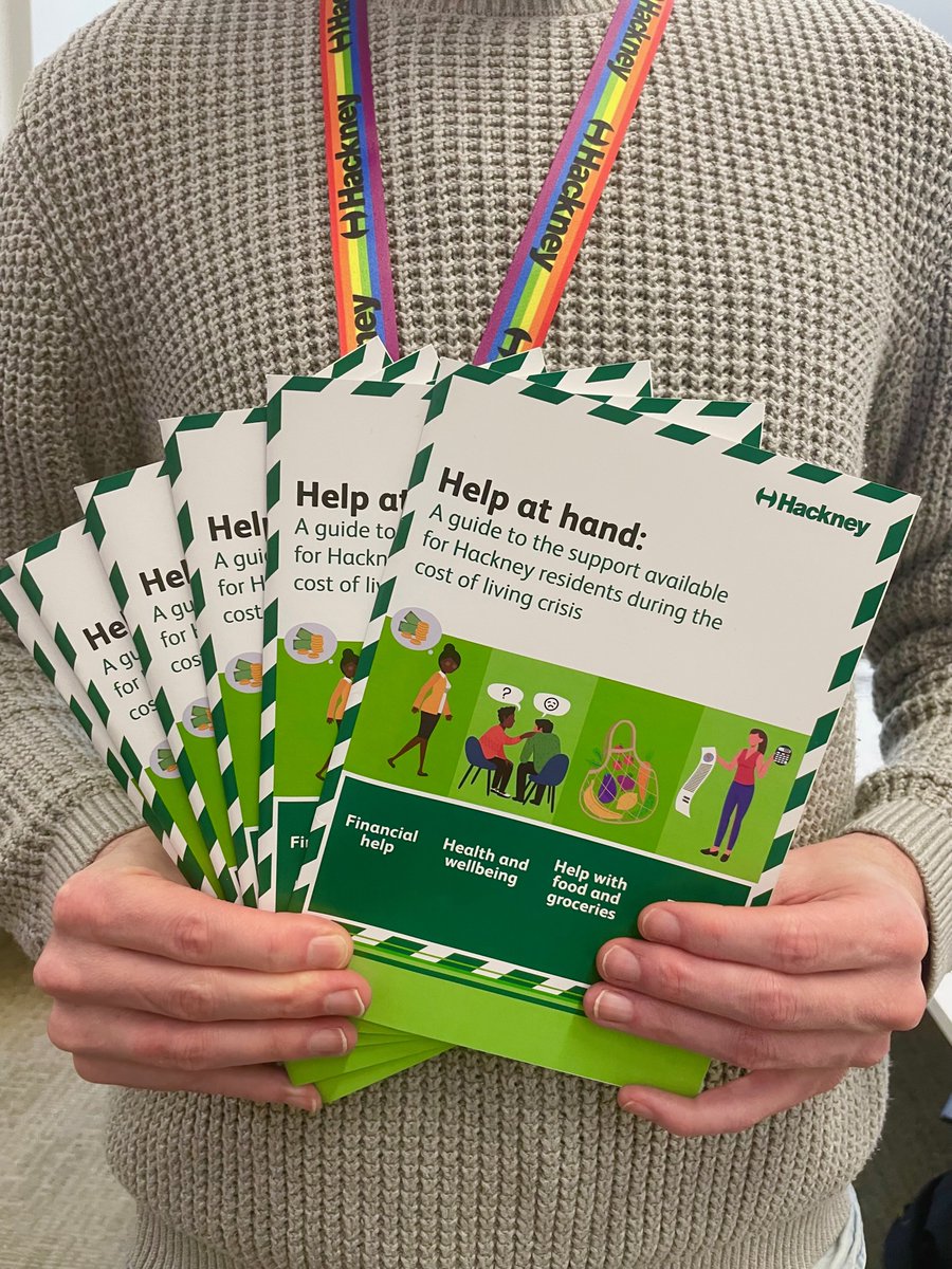 Need help with the cost of living crisis? Our printed booklet is now available across the borough. Pop into your local library, the museum, children centres or the Hackney Service Centre to pick up a copy, or download the PDF here: bit.ly/HackneyCOL We are here to help.