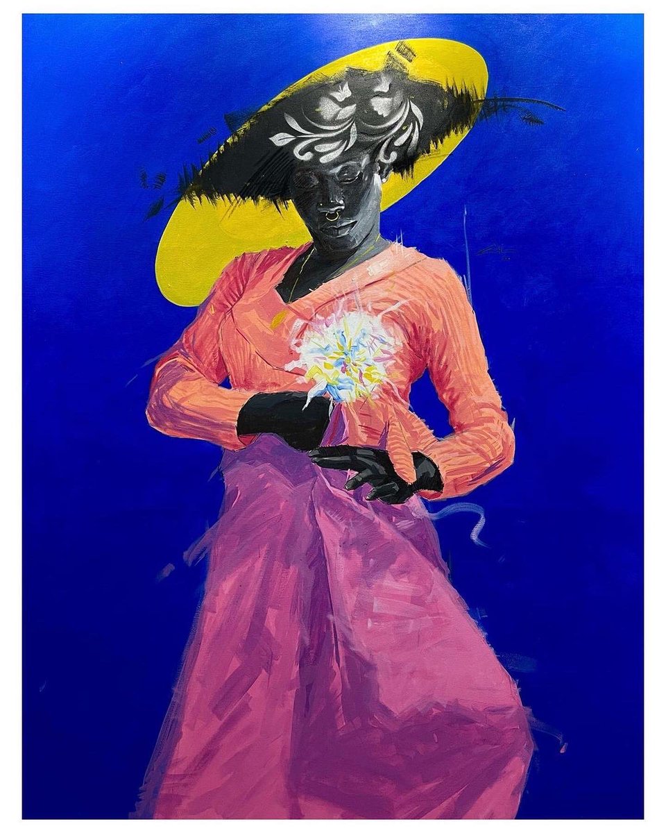 pfartcollective's tweet photo. As a metaphoric artist currently living in Lagos, it came as a shock to learn that Akindele John never thought of becoming an artist when he was younger until he grew to discover art within him. "I was inspired by nature and I discovered the art in me," he says. https://t.co/lAtAdCvh1y