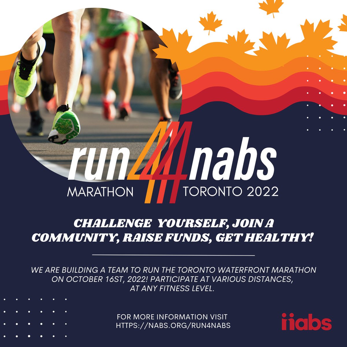 Torontonians, come join us! 🍁⚡
A team of nabs supporters has decided to join our expanding running club to raise funds for nabs in the fall of 2022.

Learn more: bit.ly/run4nabsToront…

#MentalHealth #Nabs #Toronto #TorontoRun #GetHealthy #Fundraiser #HealthyLiving #Lifestyle
