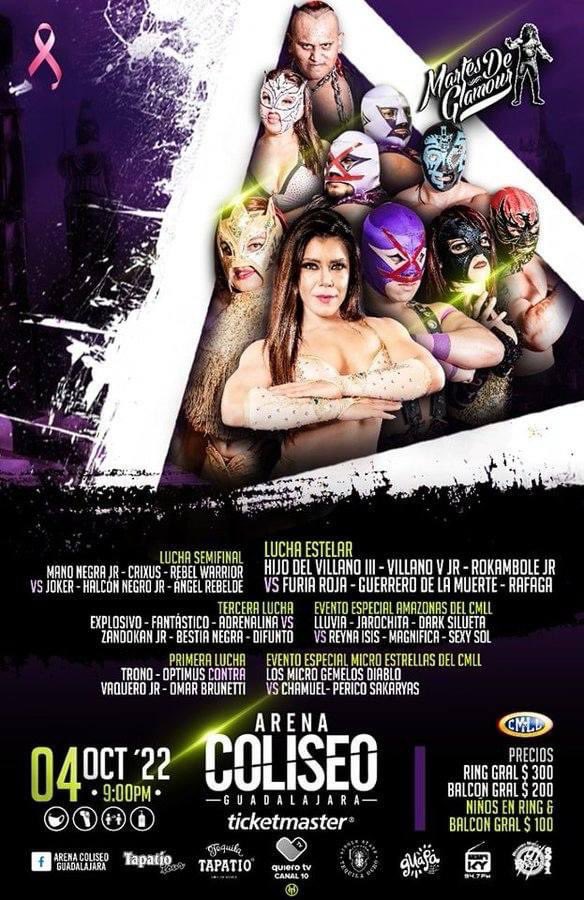 Las chicas indomables presentes HOY en Guadalajara junto a la ruda No1 = Las Infernales 😎 #laparejatentacion #campeonasnacionalesdepareja #lamejorparejadelaluchalibre #LaParejaPerfectaSiExiste #lasinfernales #chicasindomables #CMLL #LluviaCmll #lapequeñatentacion #amazonas