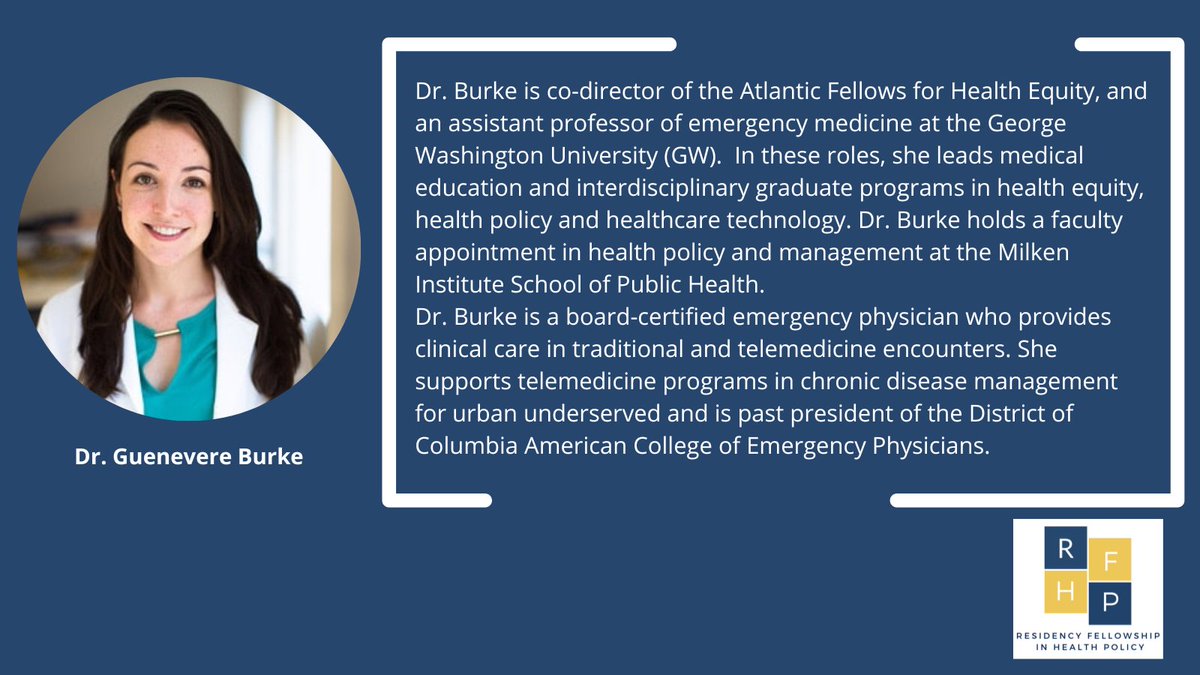 RFHP_GW's tweet photo. Presenting "Journal Club: Comparative Health Systems," Guenevere Burke is co-director of the Atlantic Fellows for Health Equity and an assistant professor of emergency medicine at George Washington University (GW). #RFHP2022
https://t.co/0BVn4KVR3f…… https://t.co/J3yIcd8HQI