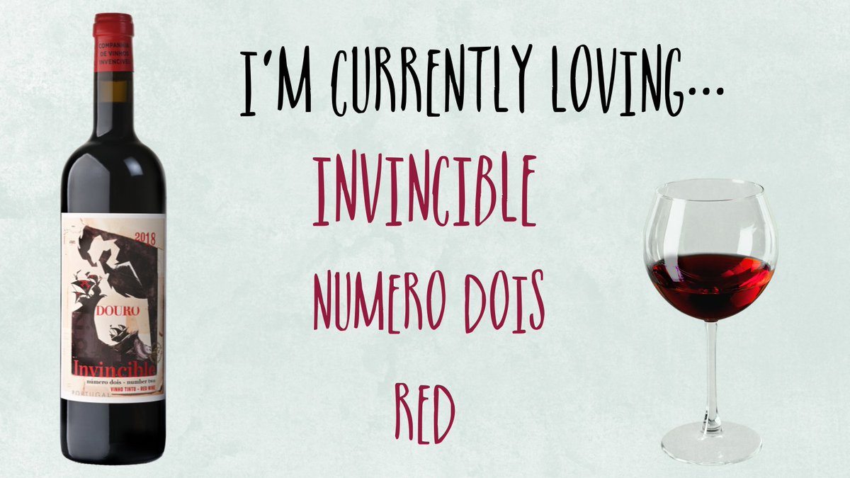 My current favourite red - Invincible Numero Dois Tinto🍷 A field blend of local Portuguese varieties from Marc Kent of Boekenhoutskloof &amp; Rita Marques; it tastes delicious &amp; is so amazingly smooth, cheers!  #invinciblewines #dourowine #wineswithattitude