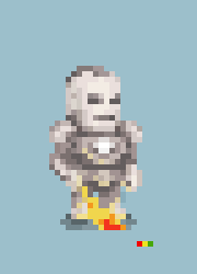 PPintaro's tweet photo. #IronMan   #mark1  #pixelartifact #supervillain #superheroes  #pixelart #nopainnogain  #art #aseprite #me #selfportrait
Mark 1.1 https://t.co/Ws9Xd7DGXN