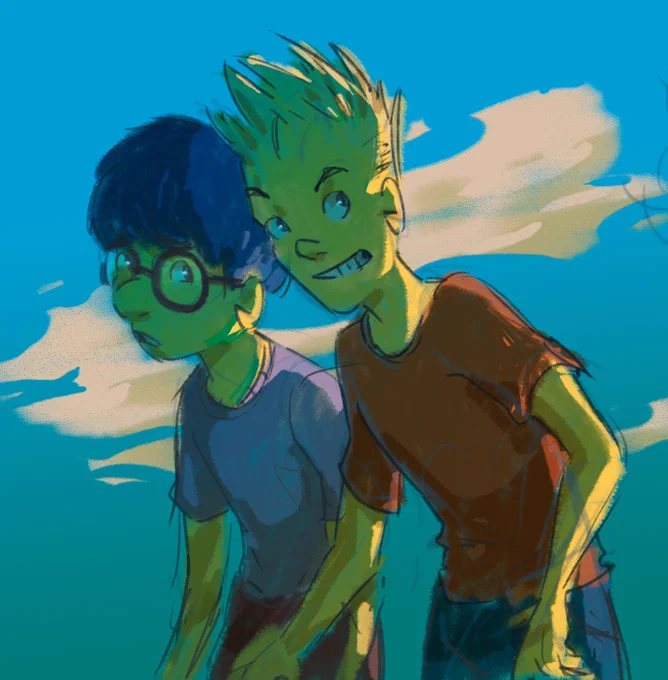 drew bart and milhouse during my lecture  