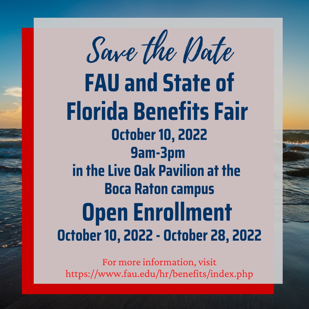 fau_hr's tweet photo. It's that time of the year again! More information can be found using the link below. #FAU #GoOwls 

https://t.co/PRnjRwQu9p https://t.co/cszNNxYfba