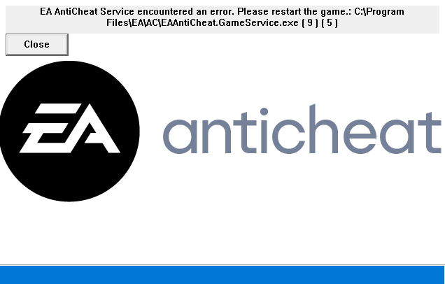 Solved: Re: Anticheat error 117 - STILL NOT FIXED (Title Update 1 