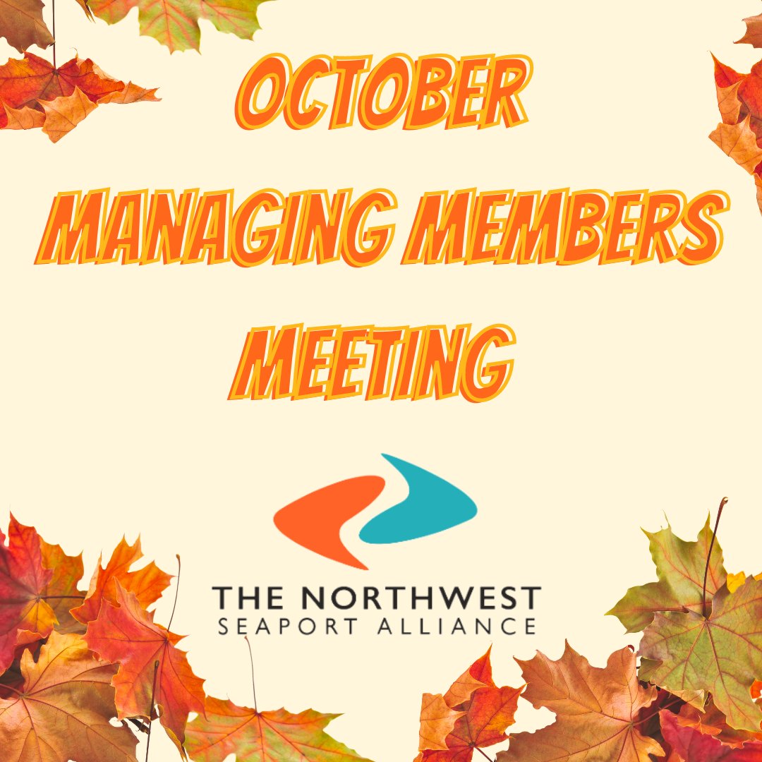 Tune in this morning to our October Managing Members meeting! Link here: bit.ly/3V1sQ3D