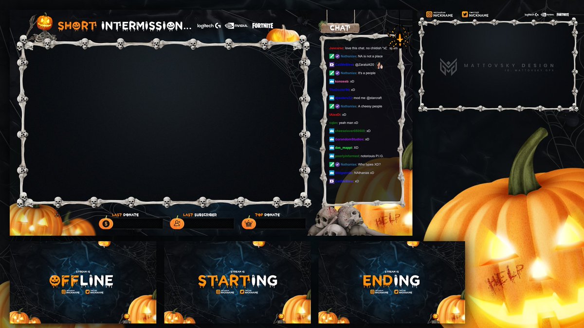Hey everyone! Need a Hallowen theme Overlay? dm me for more info..
#twitch #DnDcharacter #artwork #illustration 
<a href="/ScrimFinder/">Scrim Finder</a>

@SupStreamers

<a href="/SmallStreamersR/">#SmallStreamersConnect RT</a>

#supportsmallstreamers  #TwitchAffilate #twitcheemotes #emotes #SmallStreamersConnect 
Reference Image from WEB....!